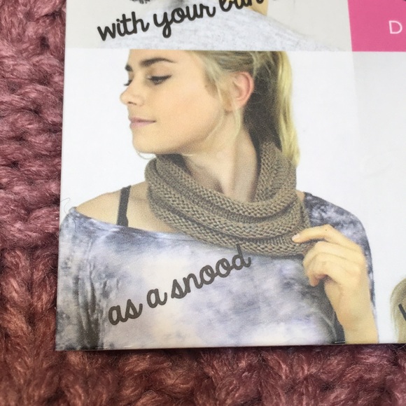 Knit hat ponyflo black NEW - Picture 8 of 9